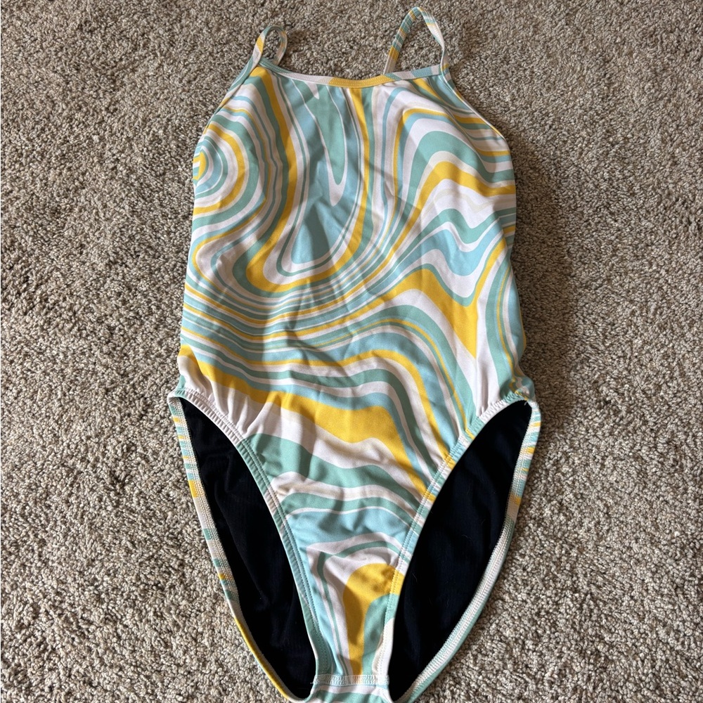 Jolyn Striped Brandon Swimsuit